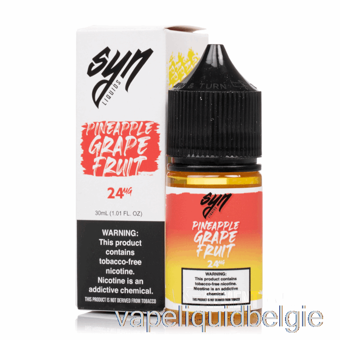 Vape Smaken Ananas Druivenfruit - Synzouten - 30ml 48mg